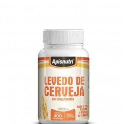 Levedo De Cerveja 500mg 400cp- Apisnutri
