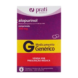 Alopurinol 300mg 30cpr - Prati