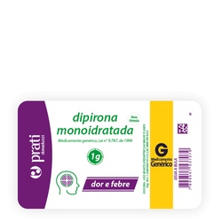 Dipirona 1g 8cpr - Prati