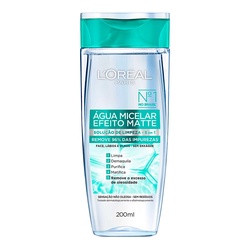 Agua Micelar Loreal Matte 200ml