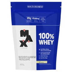 Whey Protein 100% 900g Baunilha Refil
