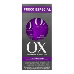 Kit Sh+cond Ox Lisos 375+170ml