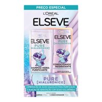 Kit Sh + Cond Elseve Pure Hialur 375ml