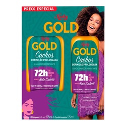 Kit Sh+cond Niely Gold Cachos Definidos